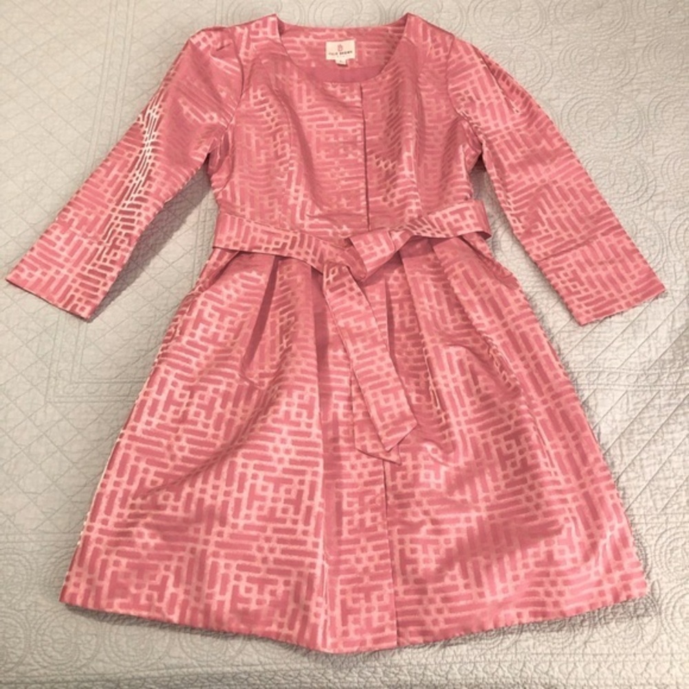 Julie Brown NYC belted coat dress. Size small.